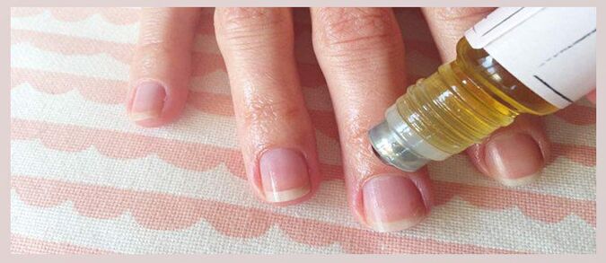 Drops from nail fungus